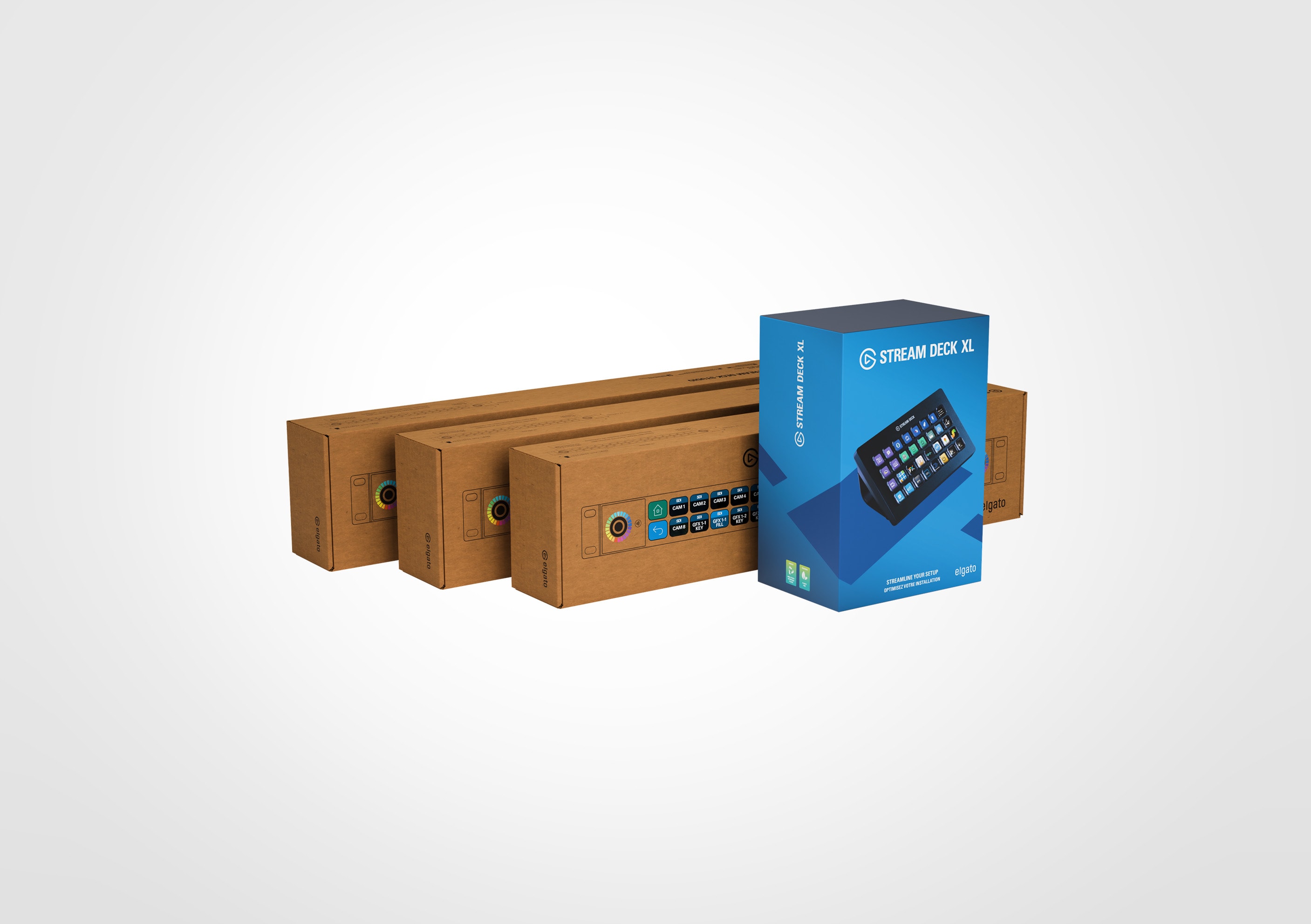 Stream Deck Studio (x3) and Stream Deck XL | Elgato